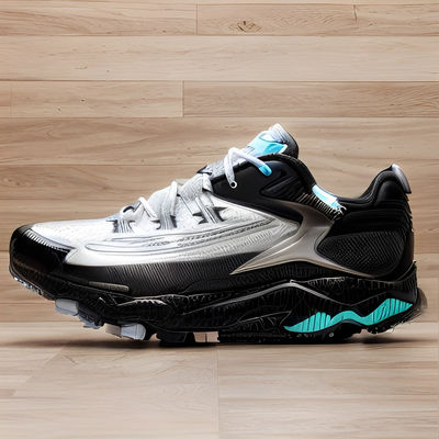 Fitness Sustainably Made Running Shoes OEM ODM Black Mesh