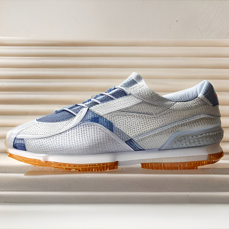 OEM ODM Mens Breathable Mesh Sneakers Soft Sole Leather For Daily Wear