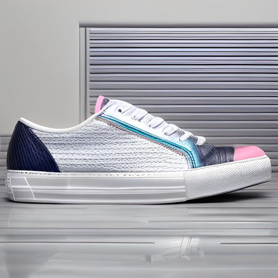 Biodegradable Wanita Lace Up Sepatu Karet Outsole Lining